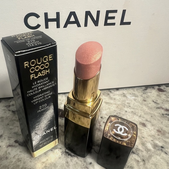 口紅 CHANEL ROUGE COCO FLASH 270 PEACHY CHANEL Rouge Coco Flash 270 Peach Limited Edition 2025 Japan